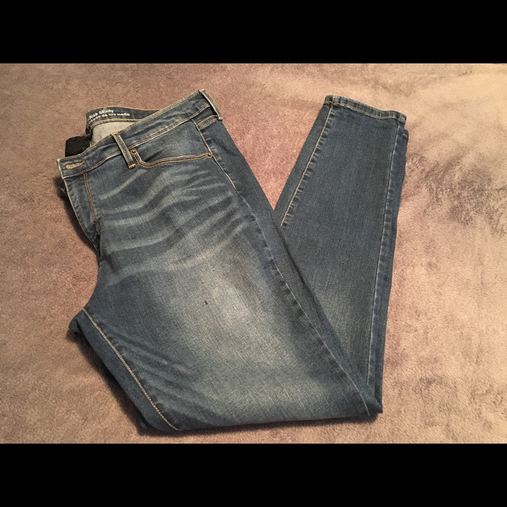 Mossimo Denim mid rise skinny jeans